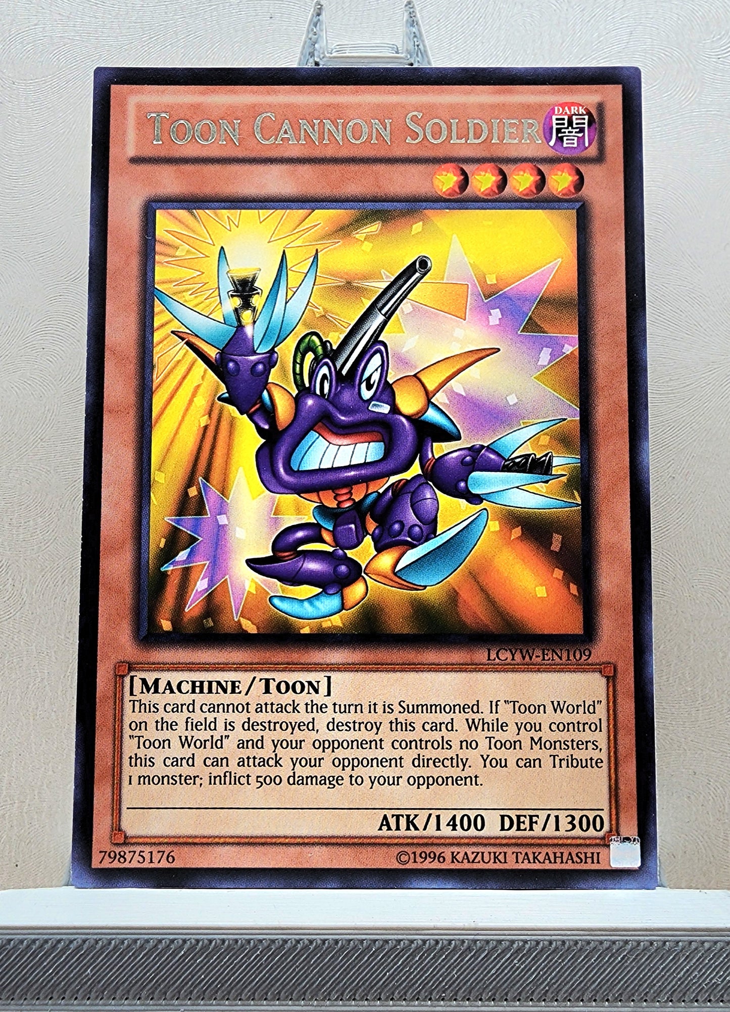 Yugioh! 1x Toon Cannon Soldier (LCYW - Rare) Unli Edition