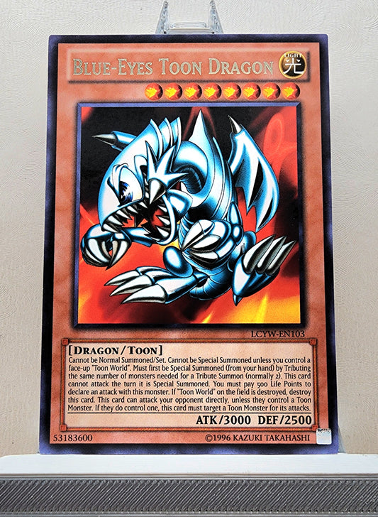 Yugioh! 1x Blue-Eyes Toon Dragon (LCYW - Rare) Unli Edition