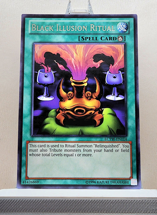 Yugioh! 1x Black Illusion Ritual (LCYW - Rare) Unli Edition