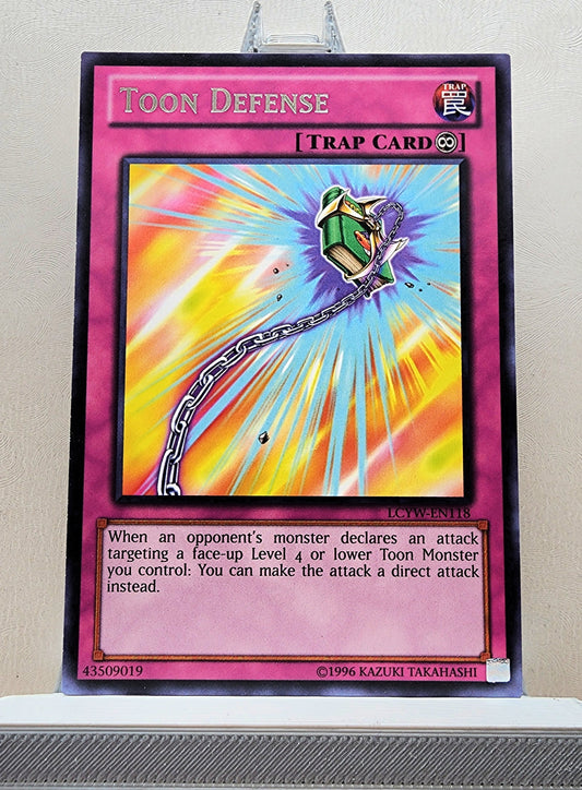 Yugioh! 1x Toon Defense (LCYW - Rare) Unli Edition