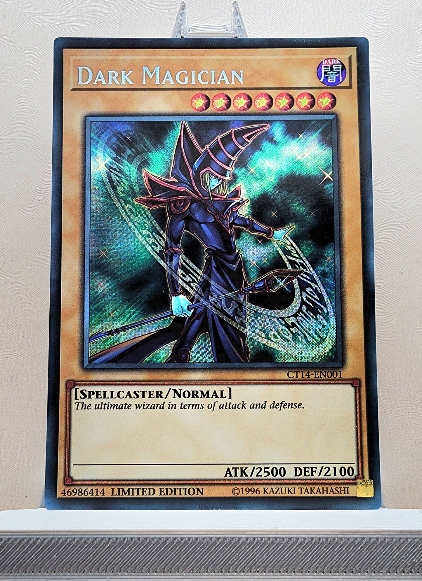 Yugioh! 1x Dark Magician (CT14 - Secret Rare) Limited Edition