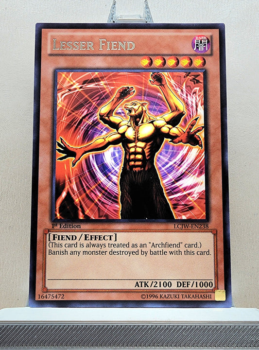 Yugioh! 1x Lesser Fiend (LCJW - Rare) 1st Edition