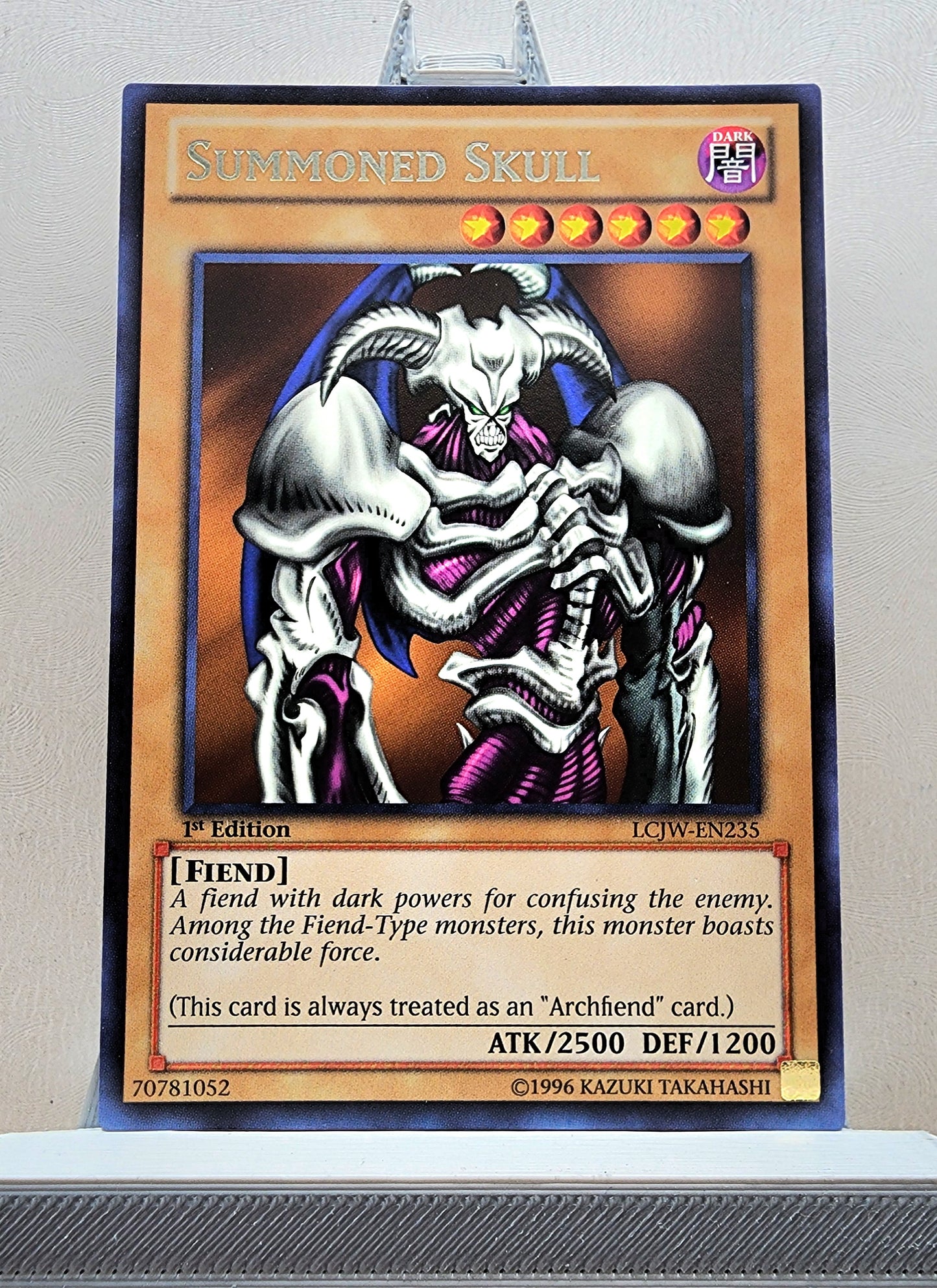 Yugioh! 1x Summoned Skull (LCJW - Rare) 1st Edition