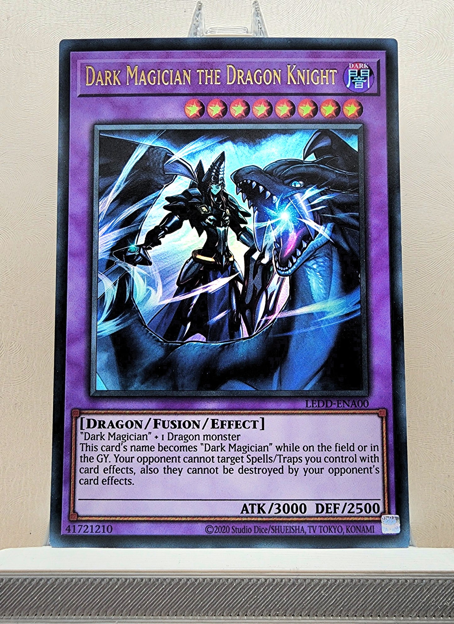 Yugioh! 1x Dark Magician the Dragon Knight (LEDD - Ultra Rare) Unli Edition