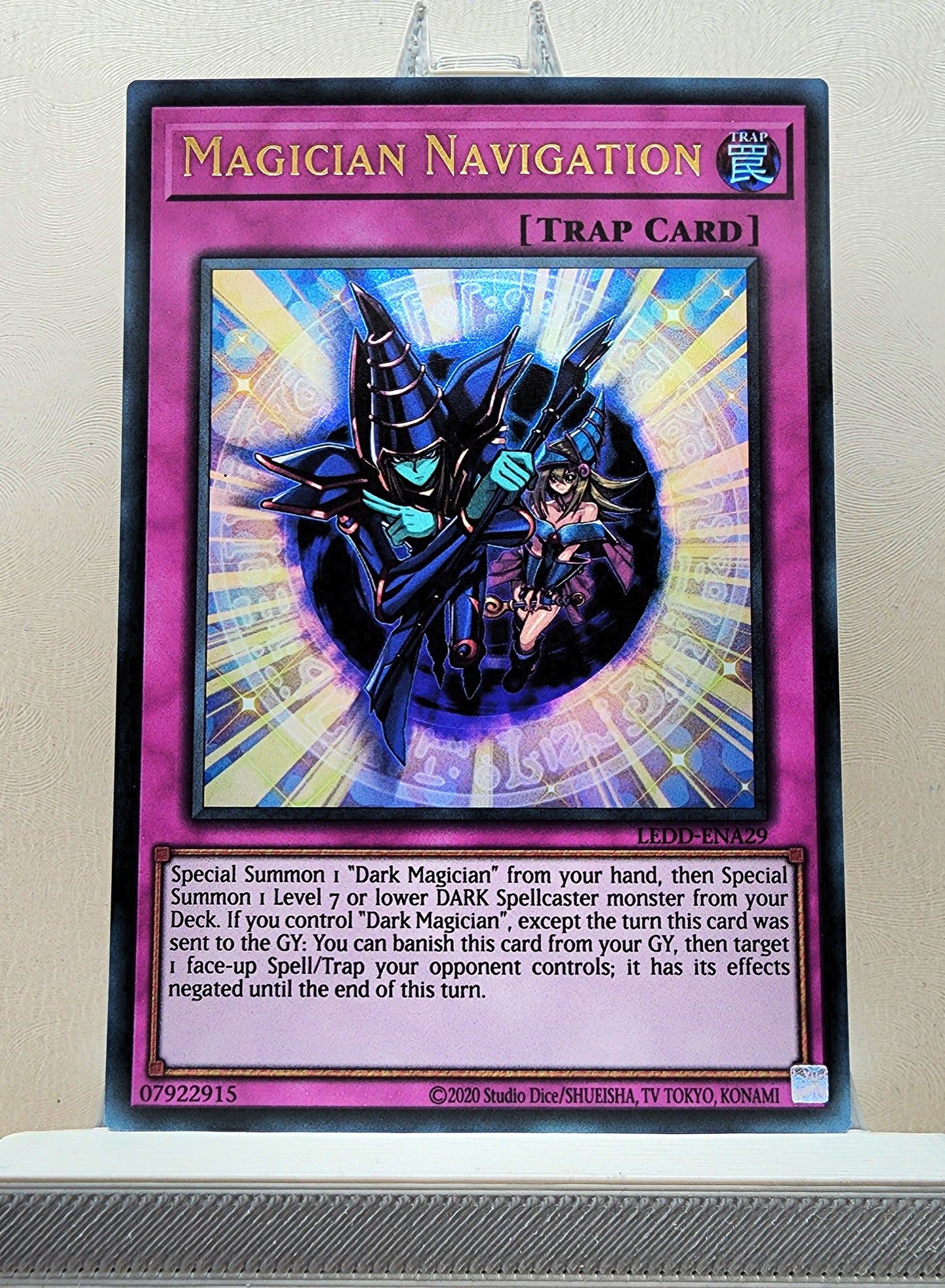 Yugioh! 1x Magician Navigation (LEDD - Ultra Rare) Unli Edition