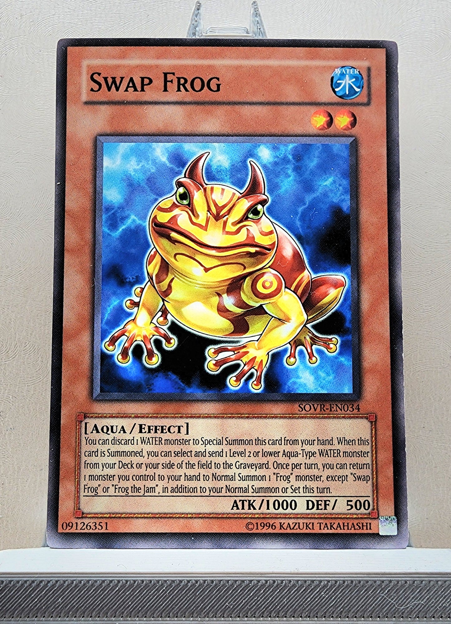 Yugioh! 1x Swap Frog (SOVR - Common) Unli Edition