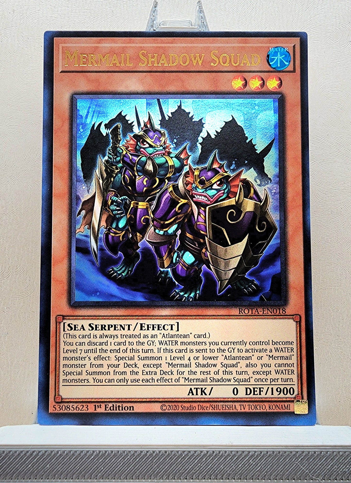 Yugioh! 1x Mermail Shadow Squad (ROTA - Ultra Rare) 1st Edition