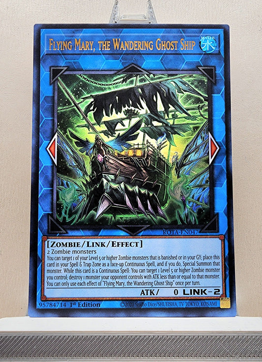 Yugioh! 1x Flying Mary, the Wandering Ghost Ship (ROTA - Ultra Rare) 1st Edition