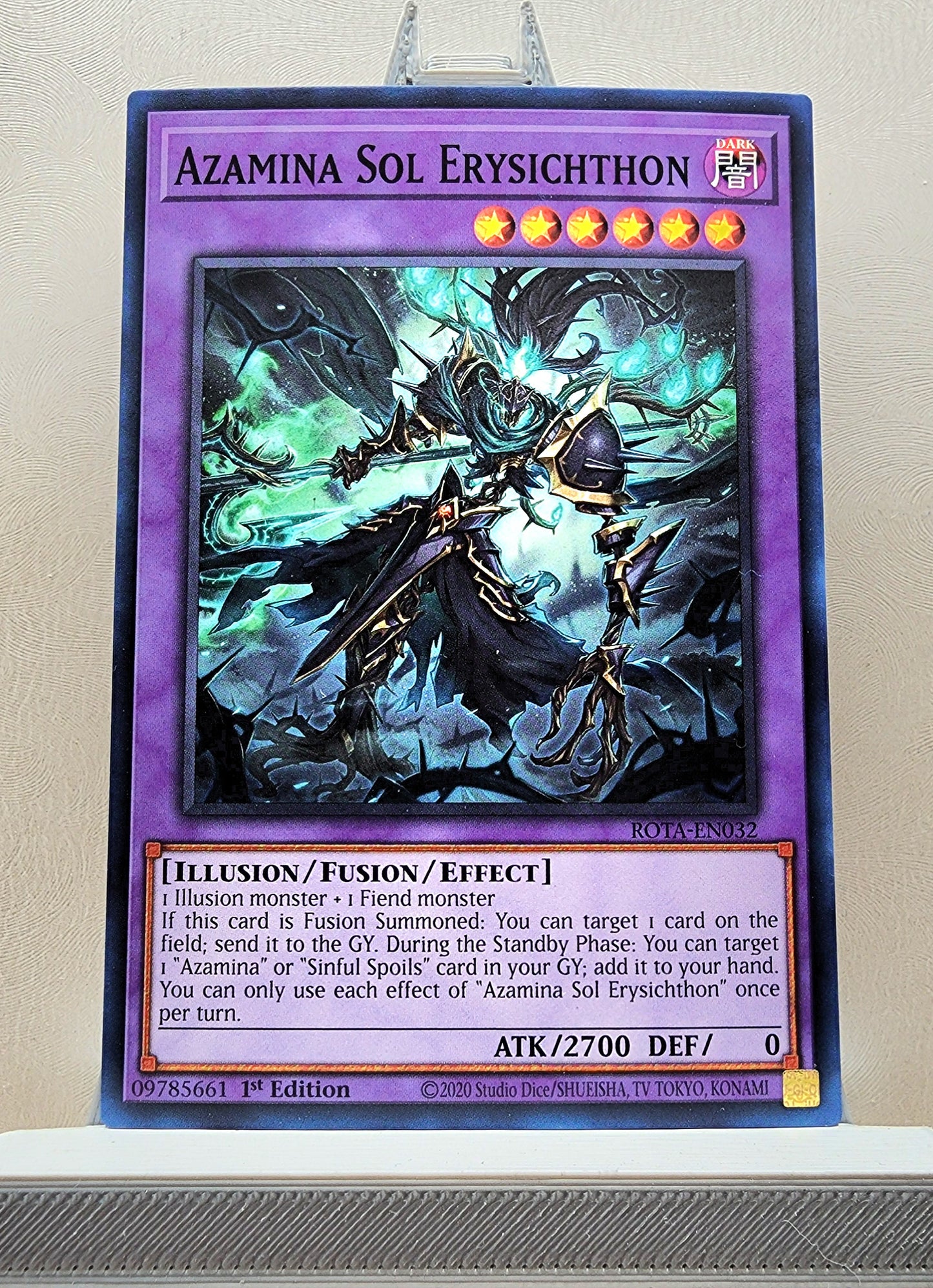 Yugioh! Rage of the Abyss Singles (ROTA - Common) 1st Edition