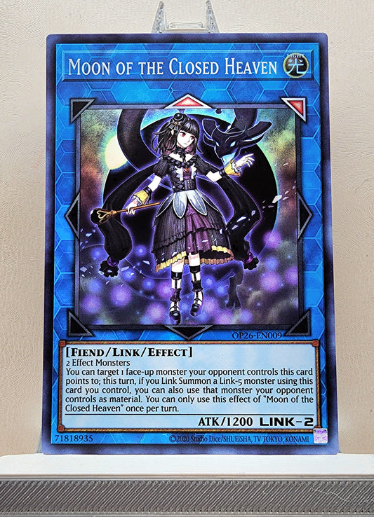 Yugioh! 1x Moon of the Closed Heaven (OP26 - Super Rare) Unli Edition