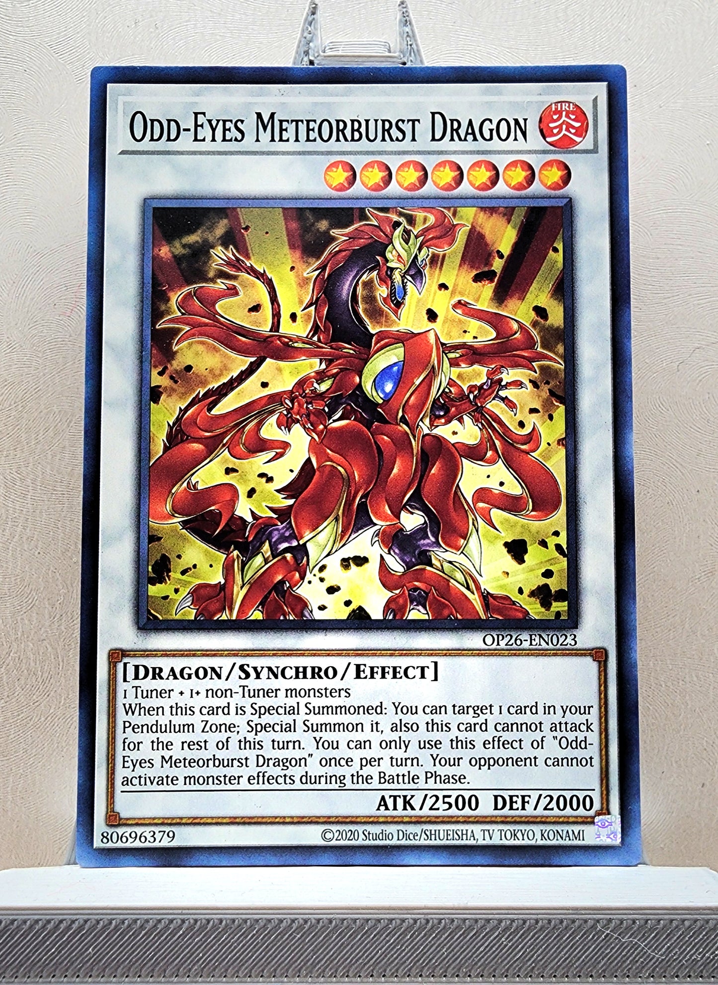 Yugioh! 1x Odd-Eyes Meteorburst Dragon (OP26 - Common) Unli Edition