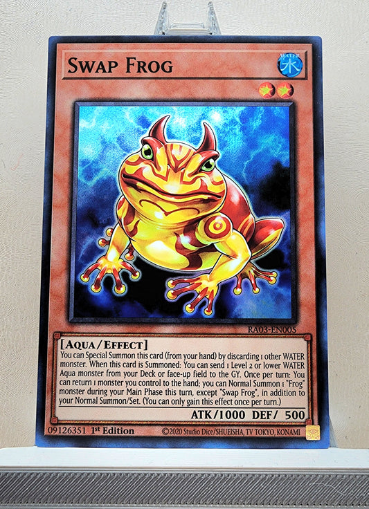 Yugioh! 1x Swap Frog (RA03 - Super Rare) 1st Edition