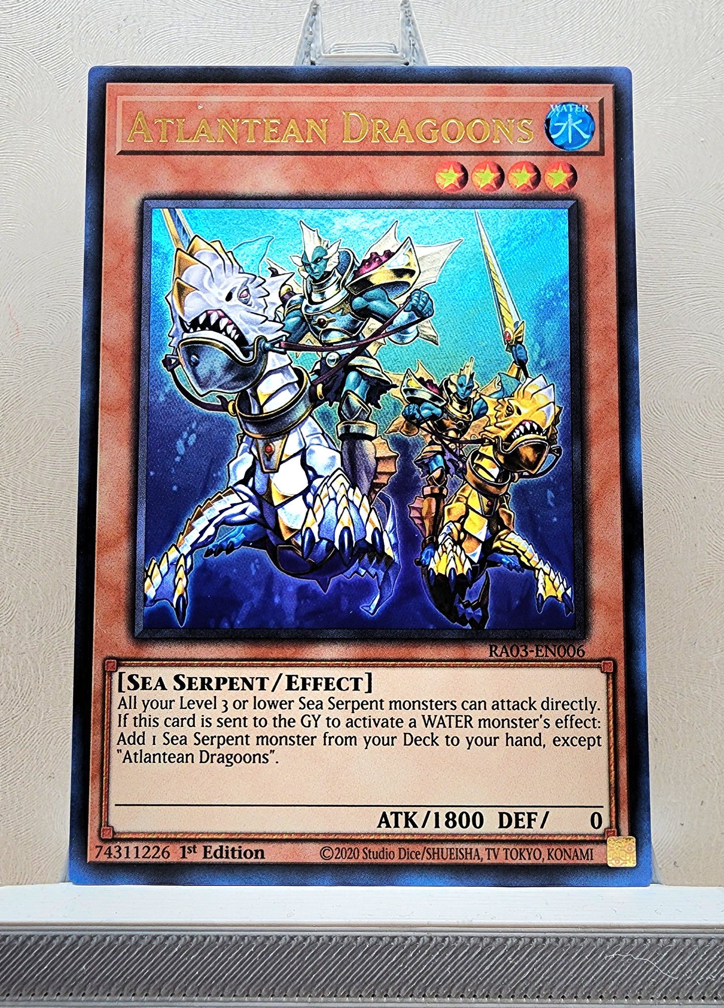 Yugioh! 1x Atlantean Dragoons (RA03 - Ultra Rare) 1st Edition