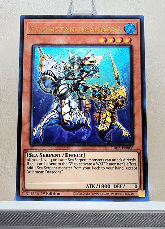 Yugioh! 1x Atlantean Dragoons (RA03 - Ultra Rare) 1st Edition