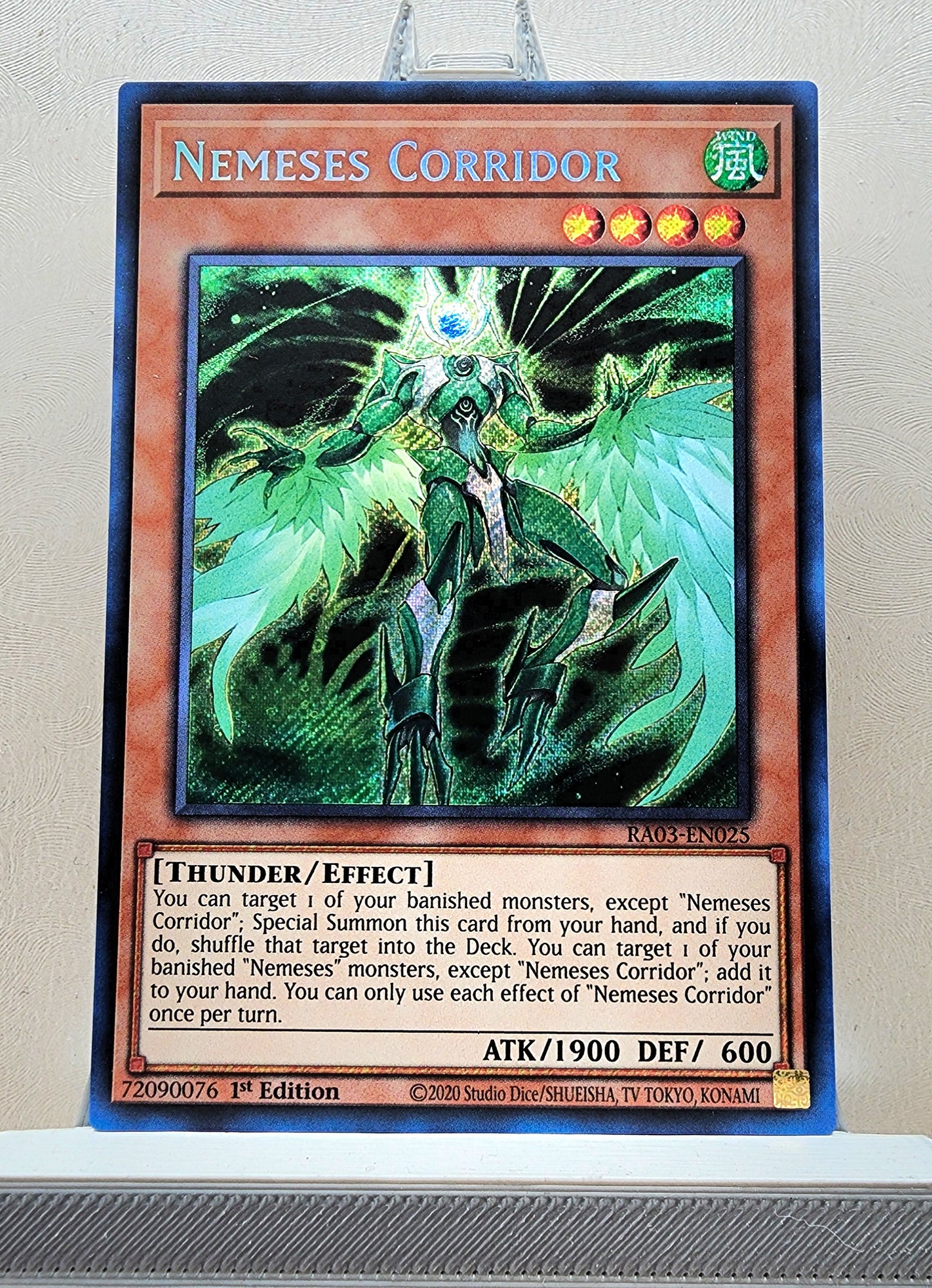 Yugioh! 1x Nemeses Corridor (RA03 - Secret Rare) 1st Edition