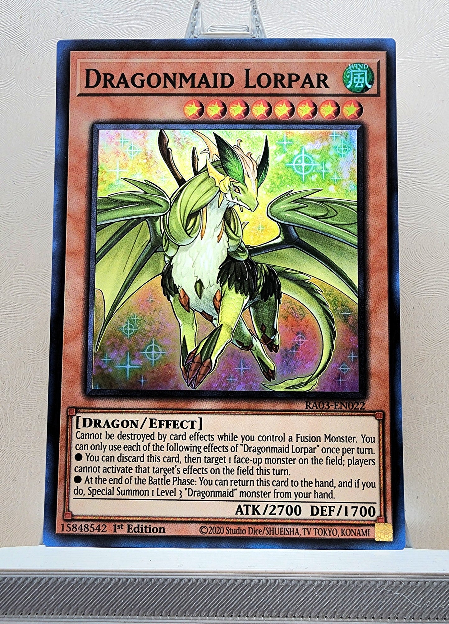 Yugioh! 1x Dragonmaid Lorpar (RA03 - Super Rare) 1st Edition