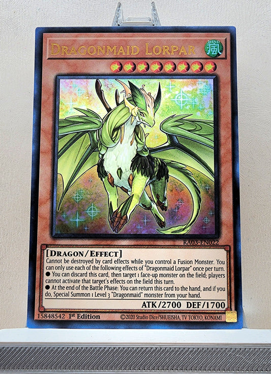 Yugioh! 1x Dragonmaid Lorpar (RA03 - Ultra Rare) 1st Edition