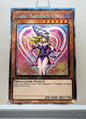 Yugioh! 1x Dark Magician Girl - Heart Background (RA03 - Platinum Secret Rare) 1st Edition