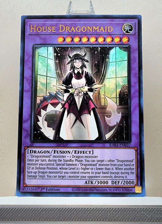 Yugioh! 1x House Dragonmaid (RA03 - Ultra Rare) 1st Edition