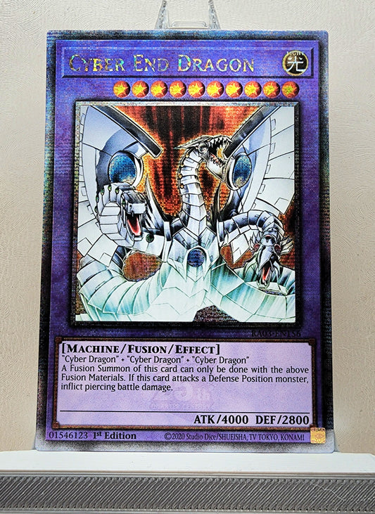 Yugioh! 1x Cyber End Dragon (RA03 - Quarter Century Secret Rare) 1st Edition