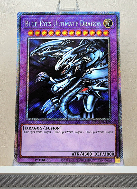 Yugioh! 1x Blue-Eyes Ultimate Dragon (RA03 - Platinum Secret Rare) 1st Edition