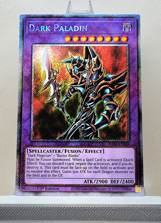 Yugioh! 1x Dark Paladin (RA03 - Platinum Secret Rare) 1st Edition