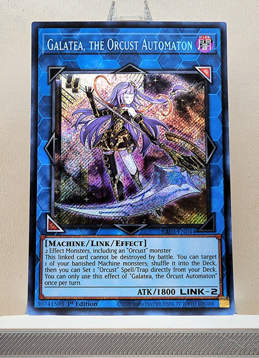 Yugioh! 1x Galatea, the Orcust Automaton (RA03 - Secret Rare) 1st Edition