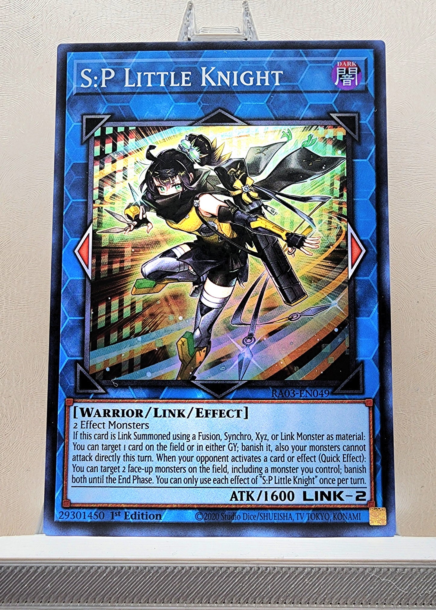 Yugioh! 1x S:P Little Knight (RA03 - Super Rare) 1st Edition