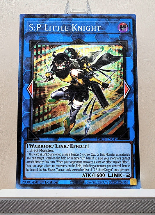 Yugioh! 1x S:P Little Knight (RA03 - Prismatic Collectors Rare) 1st Edition