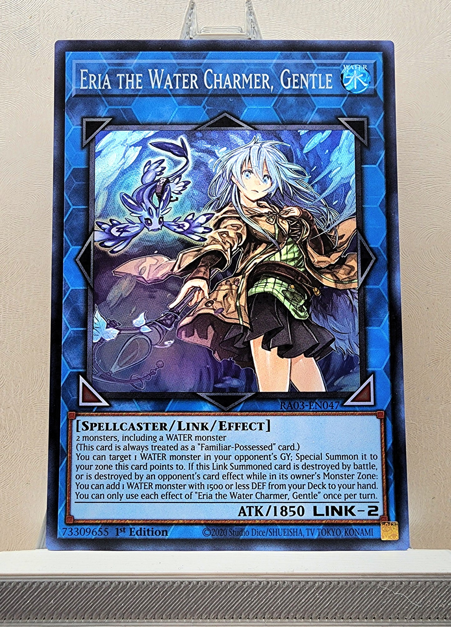 Yugioh! 1x Eria the Water Charmer, Gentle (RA03 - Super Rare) 1st Edition