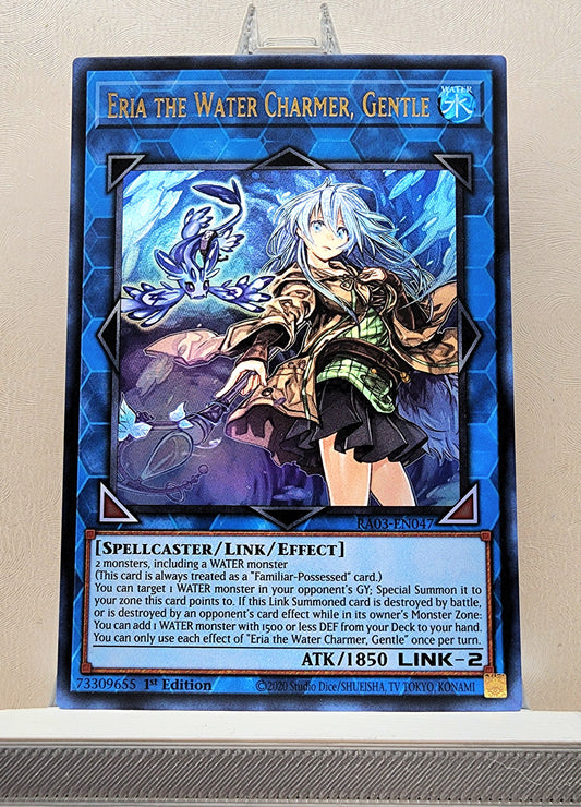 Yugioh! 1x Eria the Water Charmer, Gentle (RA03 - Ultra Rare) 1st Edition