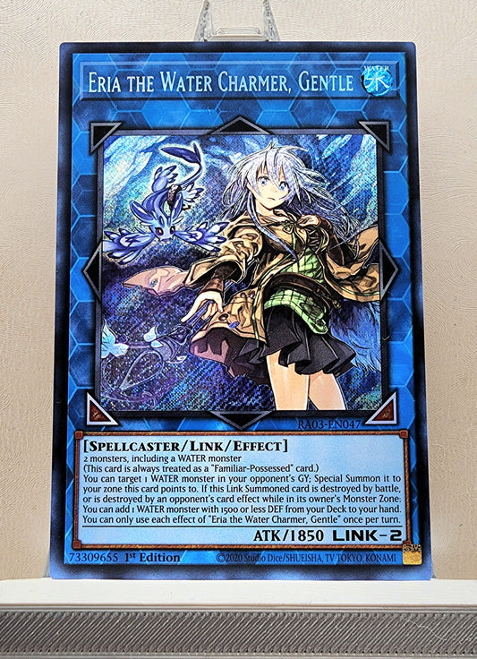 Yugioh! 1x Eria the Water Charmer, Gentle (RA03 - Secret Rare) 1st Edition