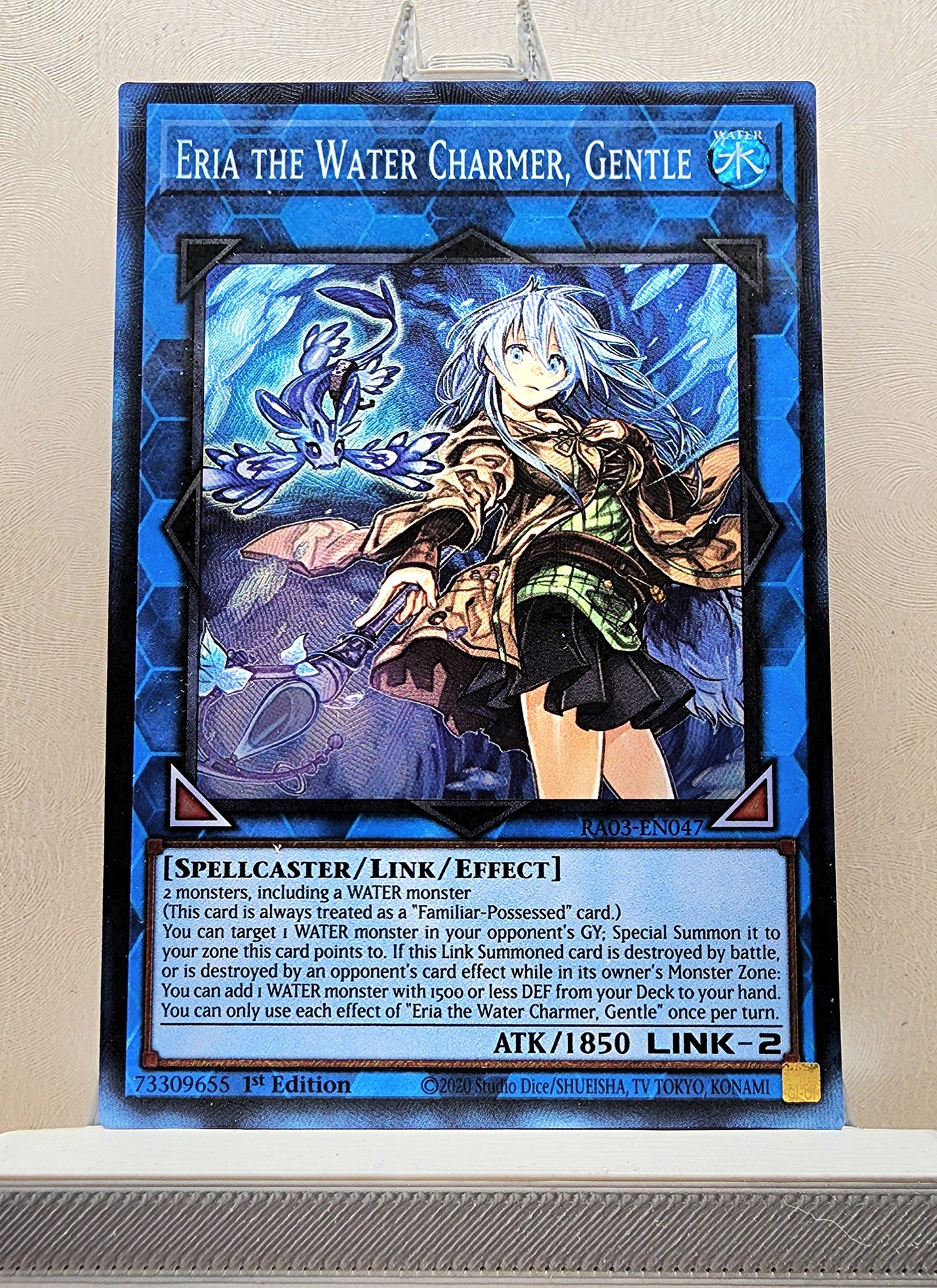 Yugioh! 1x Eria the Water Charmer, Gentle (RA03 - Prismatic Collectors Rare) 1st Edition