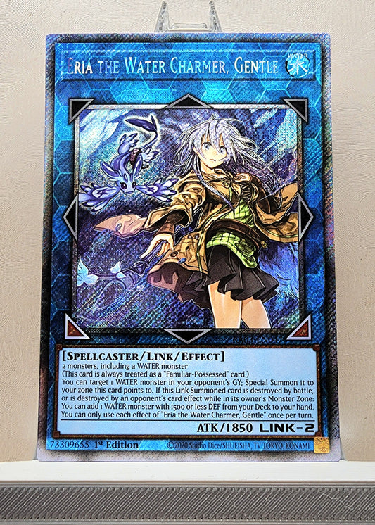 Yugioh! 1x Eria the Water Charmer, Gentle (RA03 - Platinum Secret Rare) 1st Edition