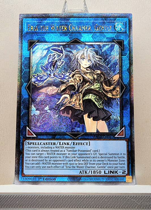 Yugioh! 1x Eria the Water Charmer, Gentle (RA03 - Quarter Century Secret Rare) 1st Edition