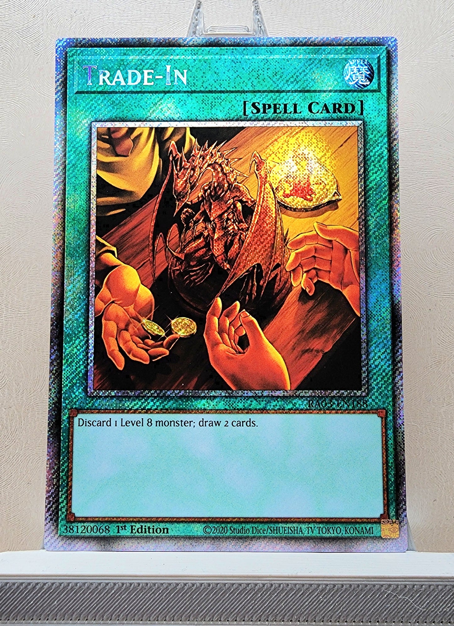 Yugioh! 1x Trade-In (RA03 - Platinum Secret Rare) 1st Edition