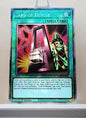 Yugioh! 1x Card of Demise (RA03 - Platinum Secret Rare) 1st Edition