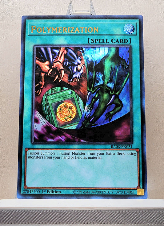 Yugioh! 1x Polymerization Alt Art (RA03 - Ultra Rare) 1st Edition