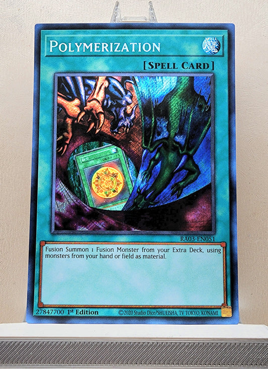 Yugioh! 1x Polymerization Alt Art (RA03 - Secret Rare) 1st Edition