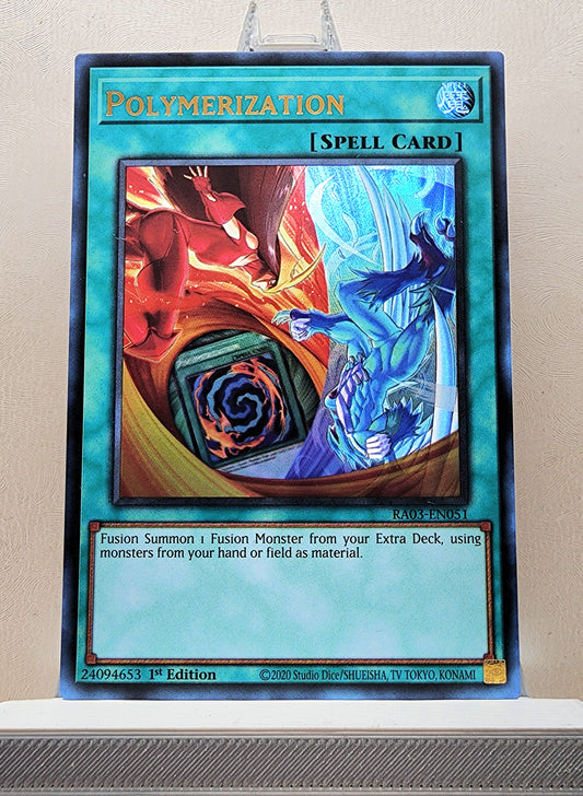 Yugioh! 1x Polymerization Hero Art (RA03 - Ultra Rare) 1st Edition