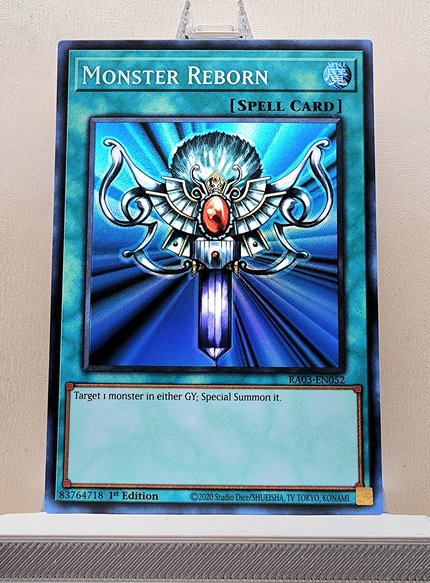 Yugioh! 1x Monster Reborn (RA03 - Super Rare) 1st Edition