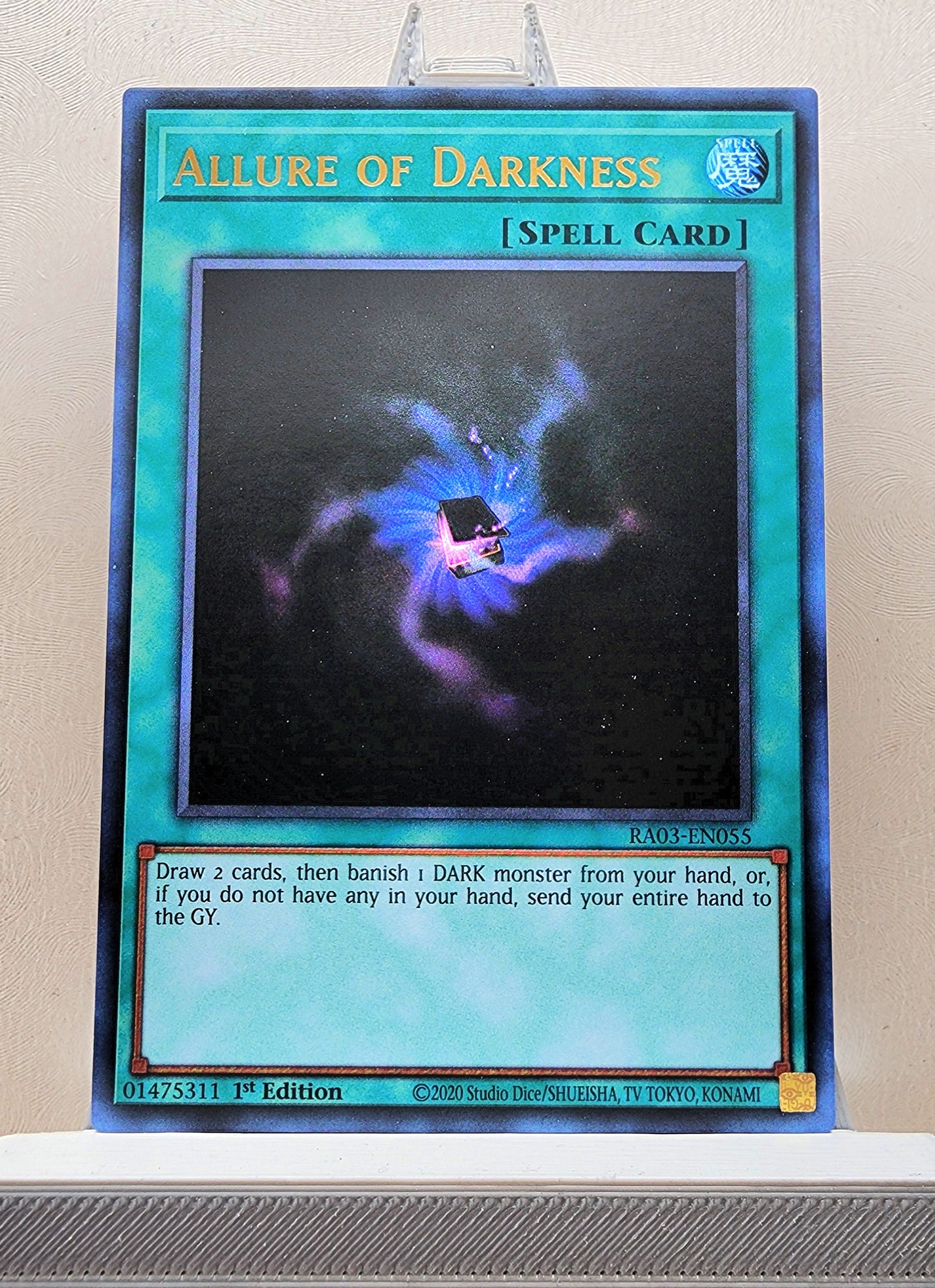 Yugioh! 1x Allure of Darkness (RA03 - Ultra Rare) 1st Edition