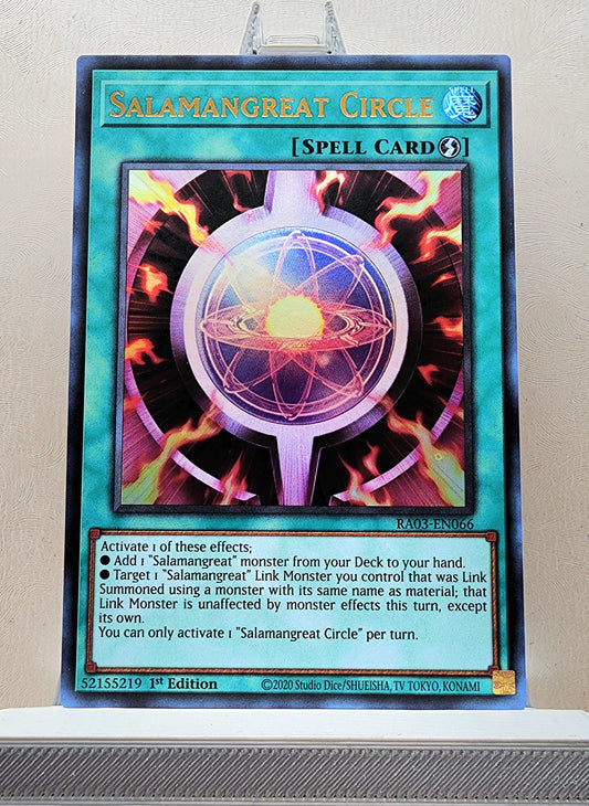 Yugioh! 1x Salamangreat Circle (RA03 - Ultra Rare) 1st Edition