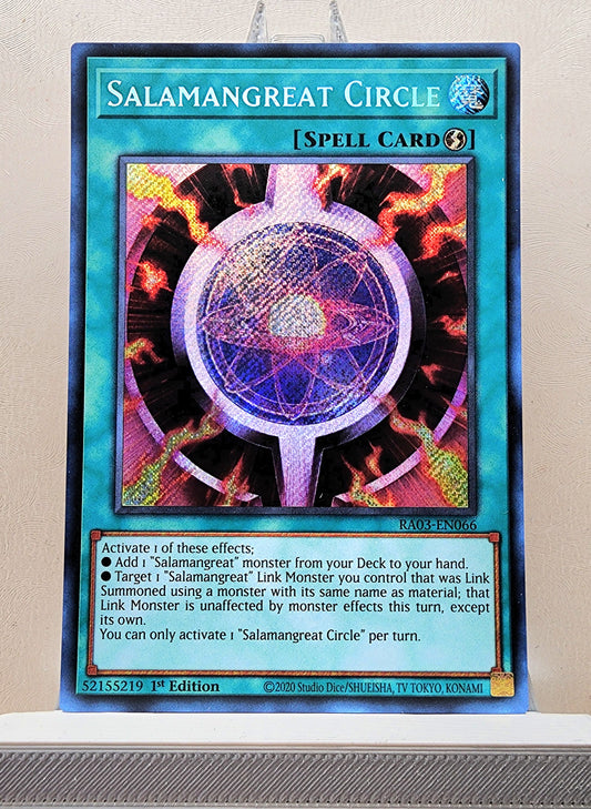 Yugioh! 1x Salamangreat Circle (RA03 - Secret Rare) 1st Edition