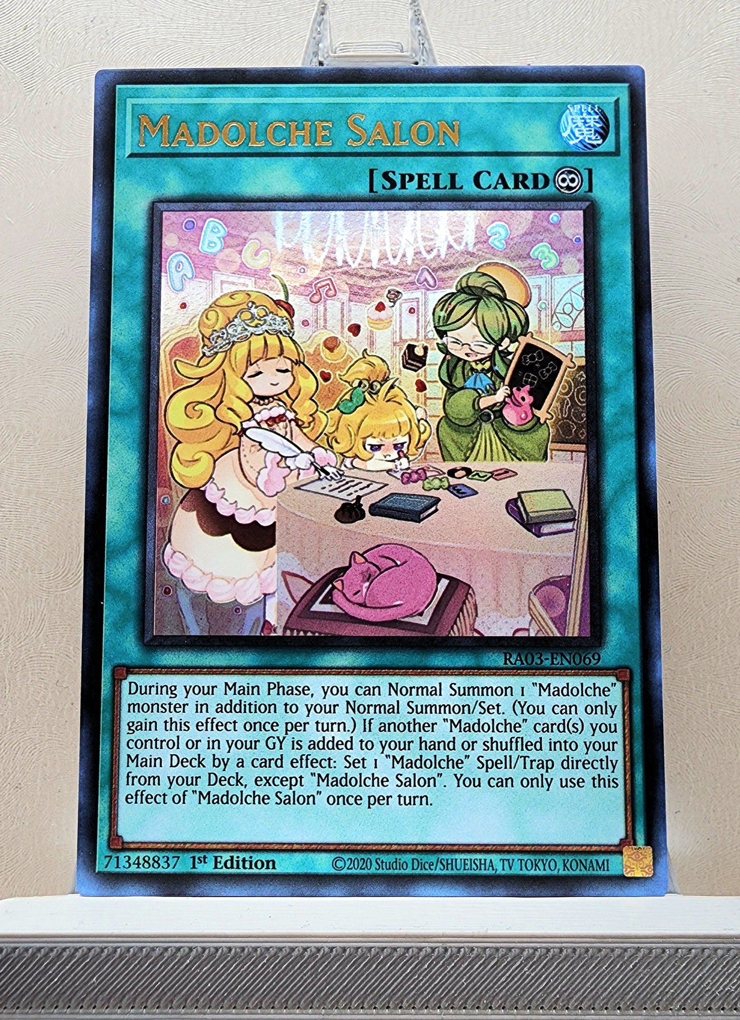 Yugioh! 1x Madolche Salon (RA03 - Ultra Rare) 1st Edition