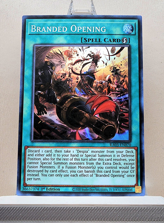 Yugioh! 1x Branded Opening (RA03 - Super Rare) 1st Edition