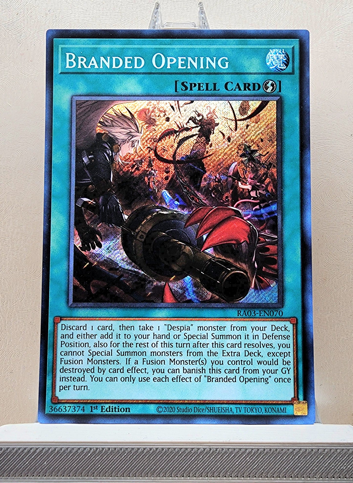 Yugioh! 1x Branded Opening (RA03 - Secret Rare) 1st Edition