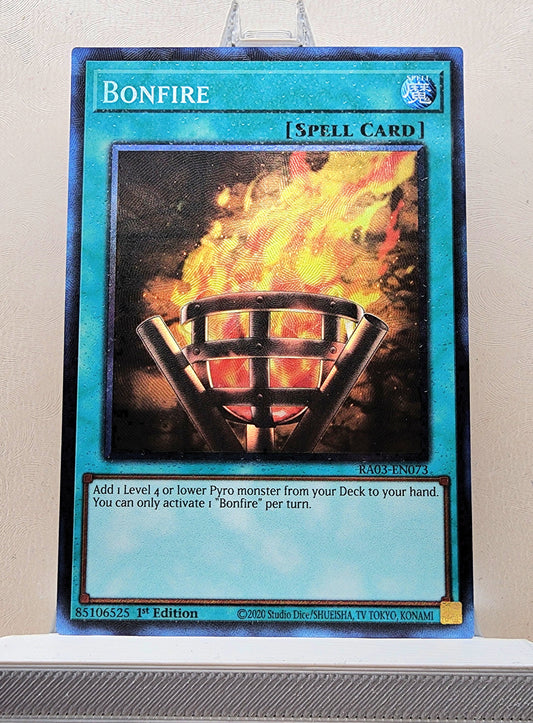 Yugioh! 1x Bonfire (RA03 - Prismatic Collectors Rare) 1st Edition