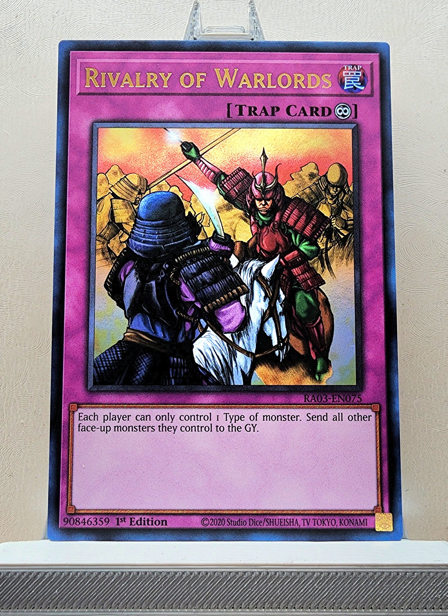 Yugioh! 1x Rivalry of Warlords (RA03 - Ultra Rare) 1st Edition