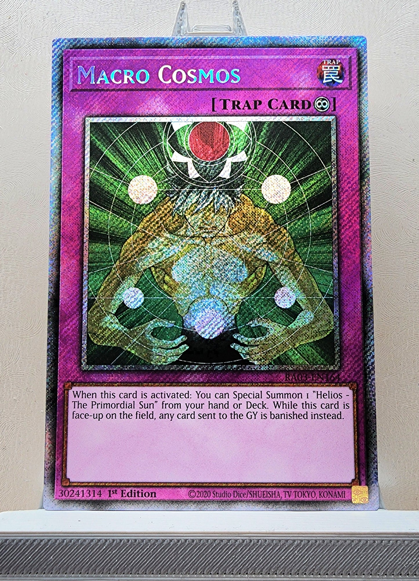 Yugioh! 1x Macro Cosmos (RA03 - Platinum Secret Rare) 1st Edition